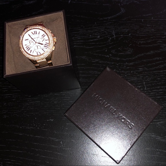 Michael Kors Rose-Gold Watch main image 6